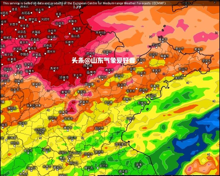 山东新一轮大到暴雨来袭？分析:副高阶段性南落，降雨逐渐扩大！