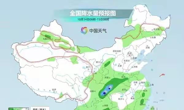 好消息！明天起华北黄淮多地秋雨有望暂停，10月12-14号全国天气