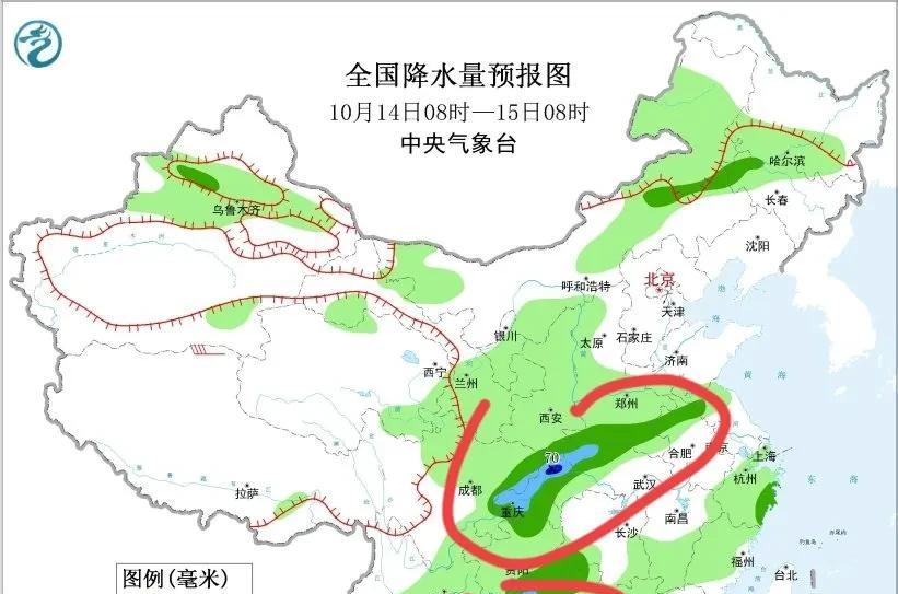 新一轮雨雪降温过程开启！从新疆到河南雨雪连线，14-17日天气