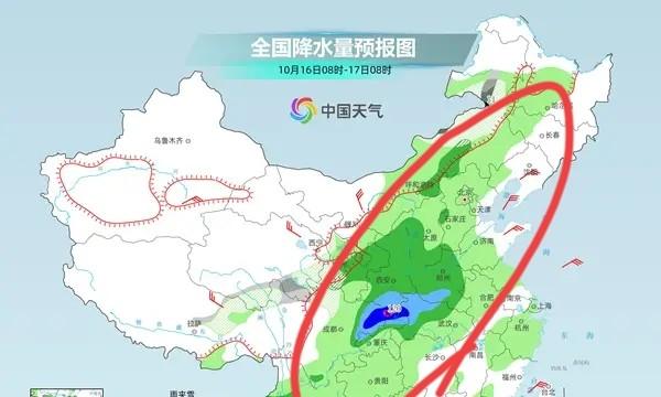 冷空气继续发力！降温降雨(雪)中心已锁定，大雪暴雨具体分布如下