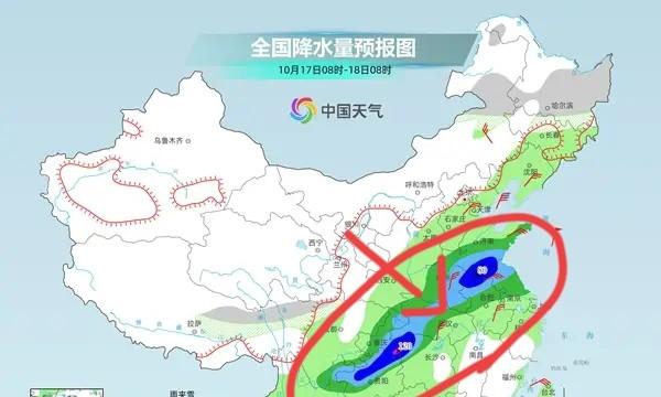 冷空气继续发力！降温降雨(雪)中心已锁定，大雪暴雨具体分布如下