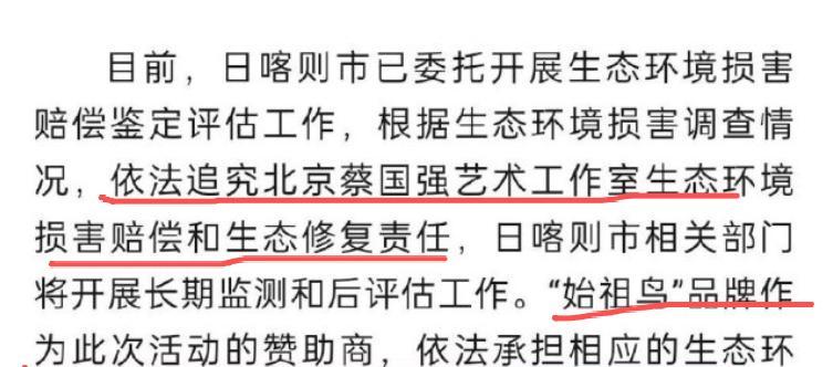 官方通报来了！蔡国强烟花秀摊大事，损失报告已出，多人问责遭殃