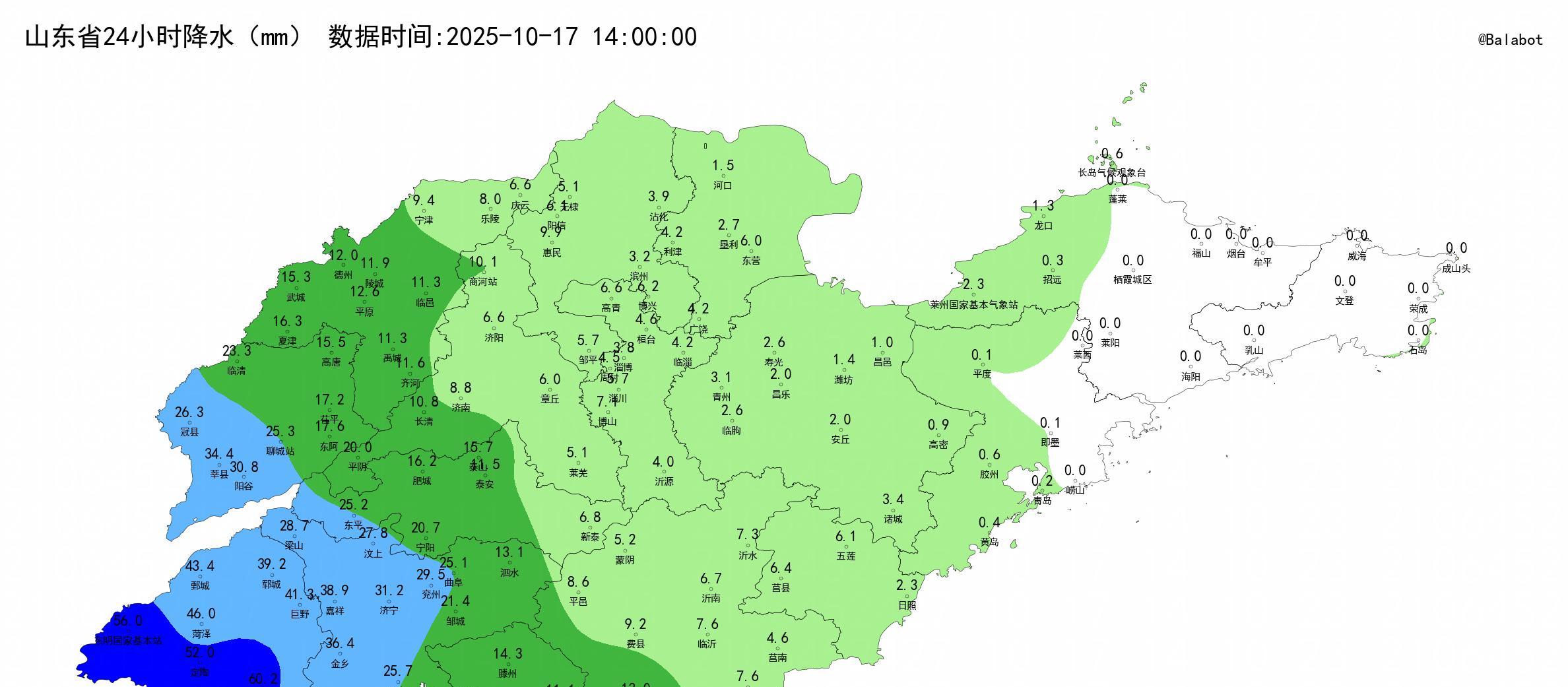 山东最大雨量已达89毫米！分析:强冷空气即将来袭，警惕气温骤降