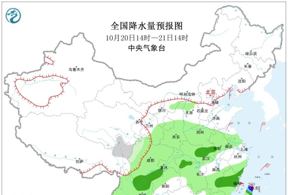 24号台风风神将大转向，暴雨大暴雨来袭，冷空气撕裂副热带高压