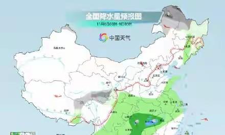 6-9号全国天气，新一轮降温降雪降雨中心已锁定！具体分布如下