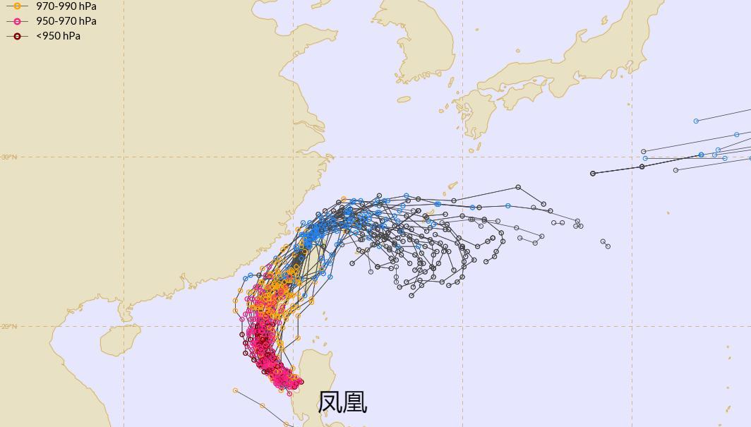 台风雨来袭：有特大暴雨，台风凤凰登陆我国？2波冷空气也来了