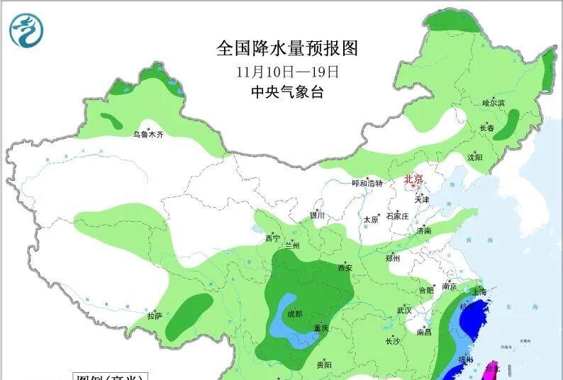 台风雨来袭：有特大暴雨，台风凤凰登陆我国？2波冷空气也来了