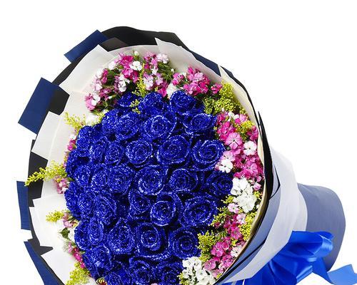 蓝玫瑰的象征意义——深邃的神秘之花（以十一朵蓝玫瑰探寻爱与希望的力量）