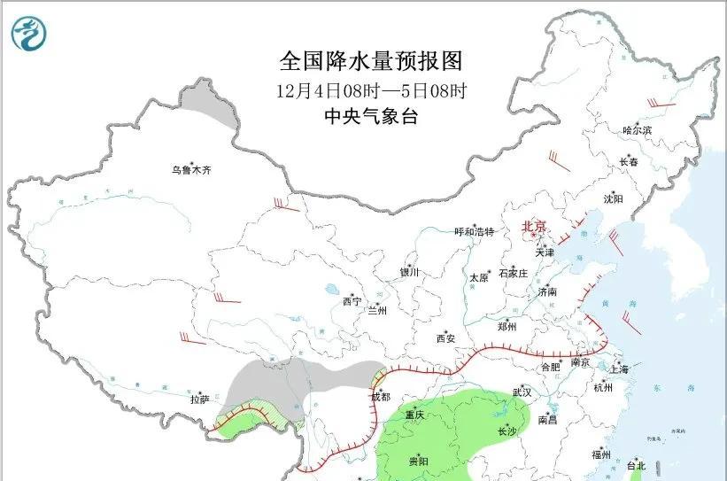 寒潮“接管”天气图！苏皖浙局地降温超10℃，明起雨雪大风登场