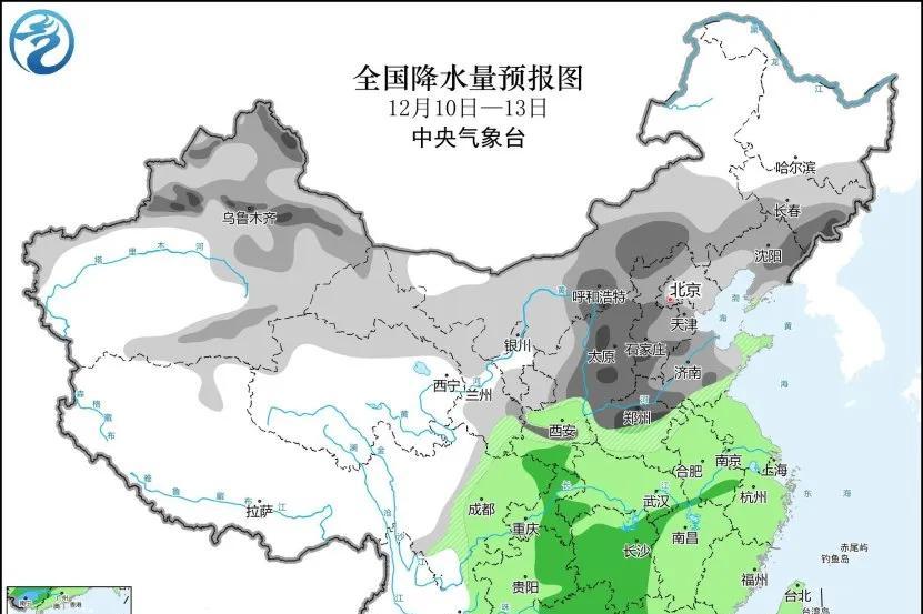 小到中雪+大雪+局地暴雪！入冬以来最强雨雪天气过程即将上线