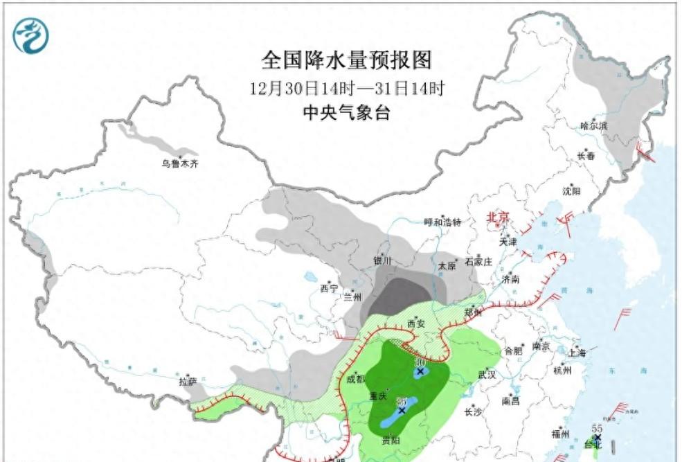 超凶跨年强降雪来袭,暴雪大暴雪波及超5省,元旦迎来冷暖大转折_花植网