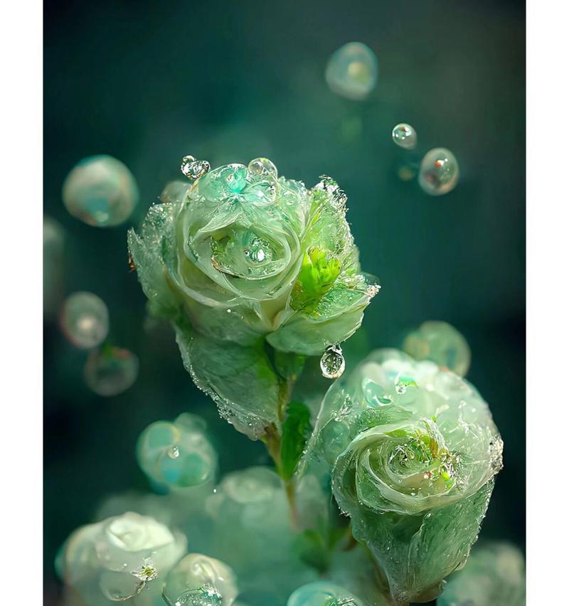绿玫瑰的花语及代表意义（揭开绿玫瑰背后的神秘面纱）