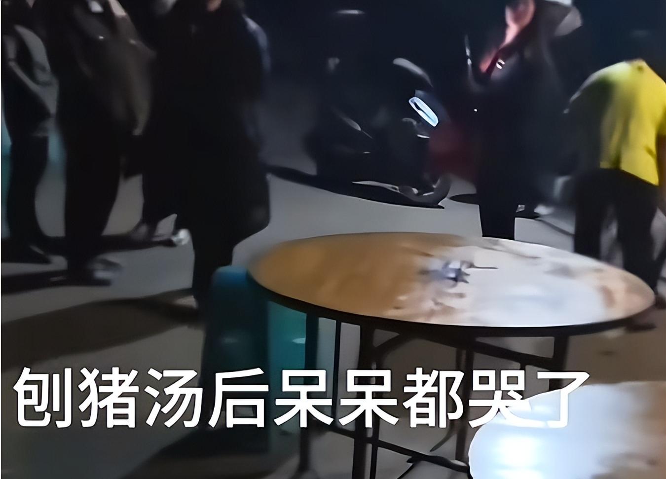 呆呆妹也没想到，杀猪宴结束才1天，一家人已走上了大衣哥的老路