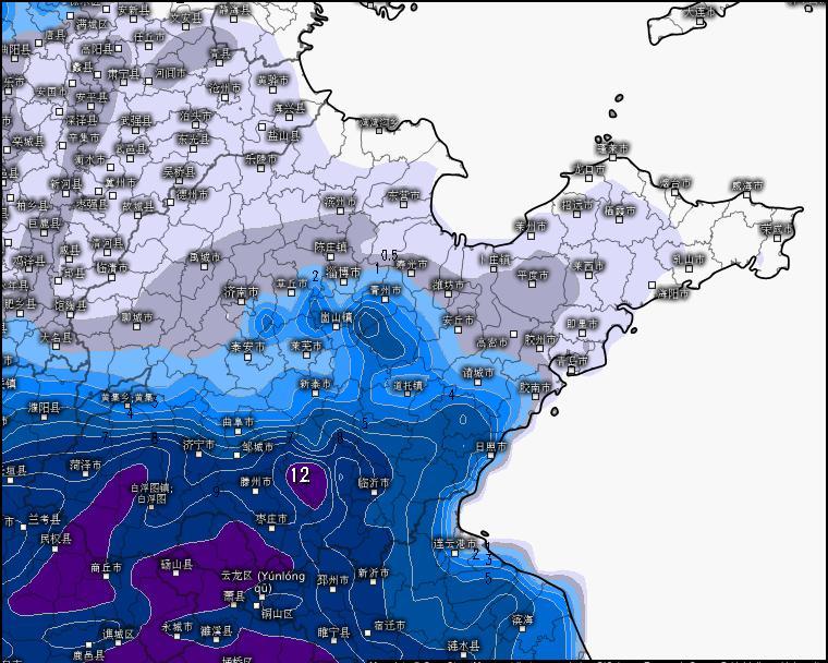 暖湿气流继续增强！分析:山东局部15厘米暴雪来袭，不止一轮！