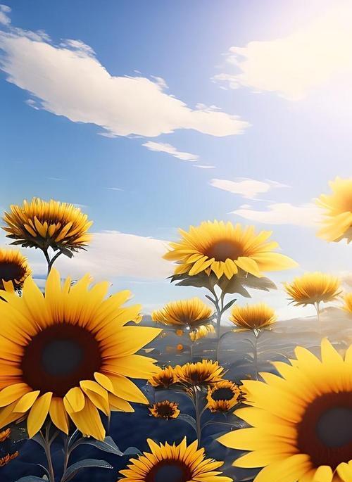 向日葵花语，寓意与情感的绽放（向日葵花语的丰富内涵及其在人生中的启示）