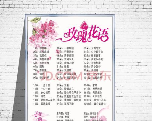 浪漫花语（传递真挚情感的29朵玫瑰花语）