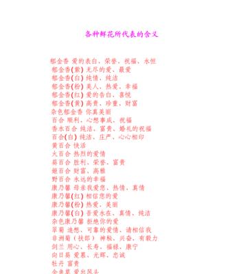 梨花花语与代表意义(揭开梨花的秘密) 梨花花语与代表意义(揭开梨花的秘密)