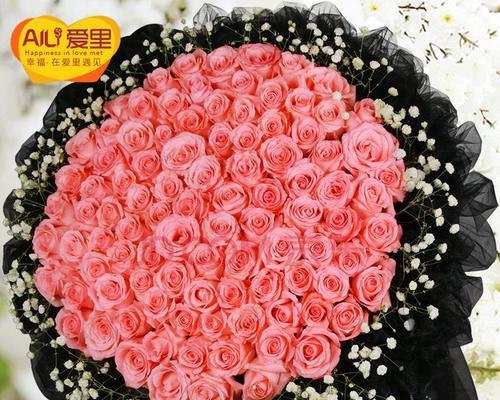 99朵粉玫瑰花语的浪漫与传情之美（用花海诉说爱情）