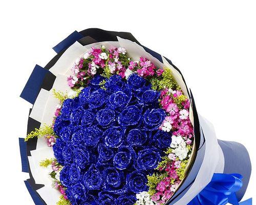 蓝色妖姬的美丽与寓意（一缕蓝色的诱惑）