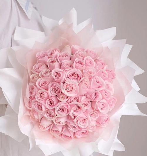 浪漫之语——送粉玫瑰的含义（从花色到场合）