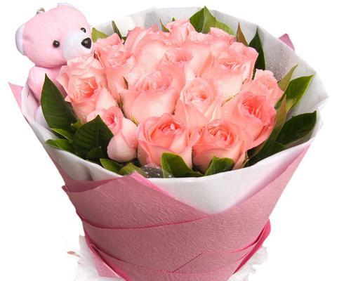 浪漫之语——送粉玫瑰的含义（从花色到场合）