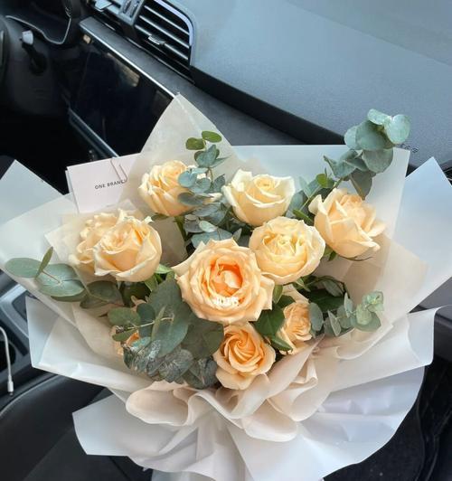 11朵香槟玫瑰（以花朵之语传递的情感）