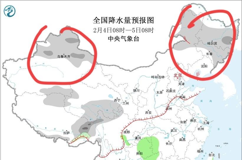 本轮雨雪靶心明确！西藏新疆黑龙江中到大雪，中东部迎6-16℃降温