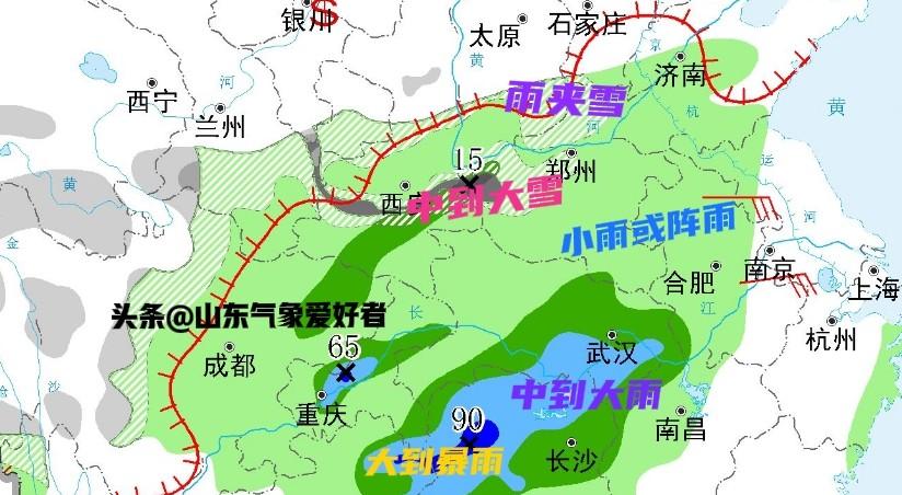 强冷空气制造大风沙尘，23日夜间新一轮雨雪来袭，后期降水频繁！
