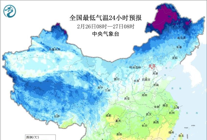 南北"冰火两重天"！北方暴雪南方暴雨，本轮天气重点分布如下
