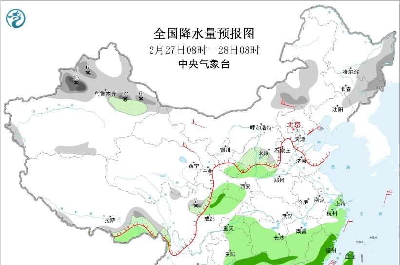 南北"冰火两重天"！北方暴雪南方暴雨，本轮天气重点分布如下