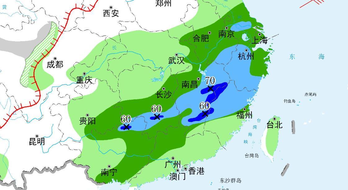元宵节多轮降雨，北方气温反复，南方连续多天降雨，出行需注意！