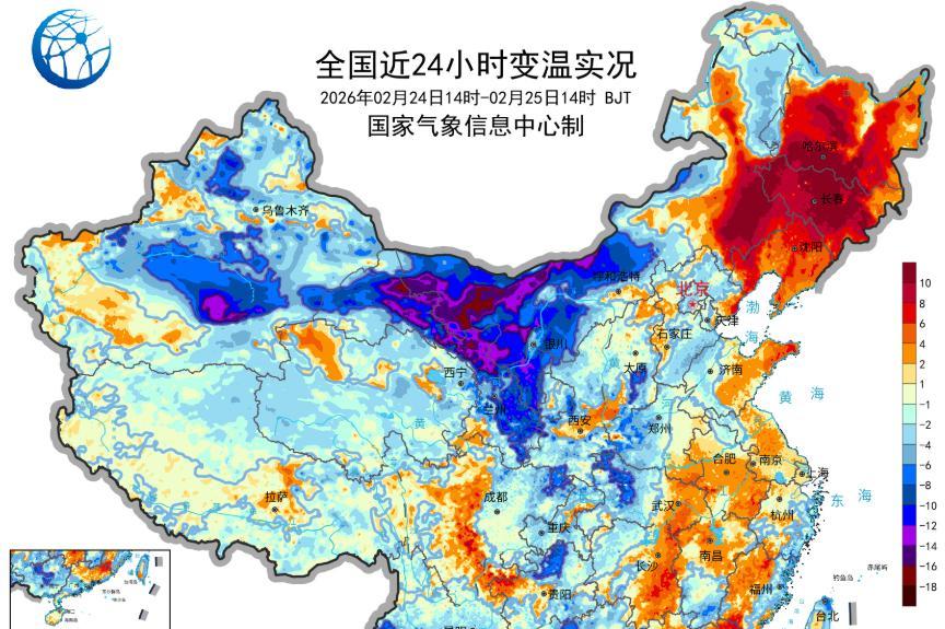 元宵节多轮降雨，北方气温反复，南方连续多天降雨，出行需注意！