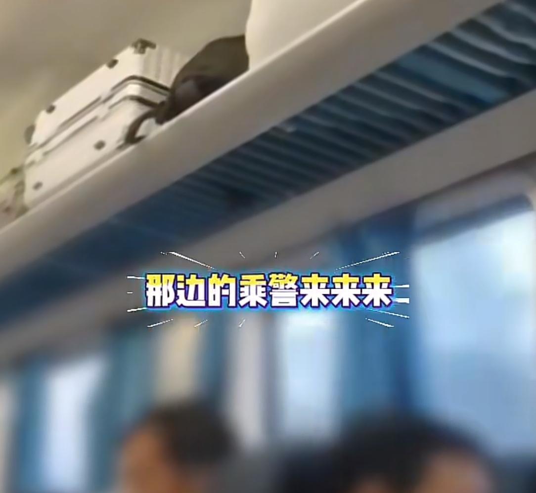 男子高铁上指责1岁幼童哭闹，要求一家人离开座位大喊让乘警介入