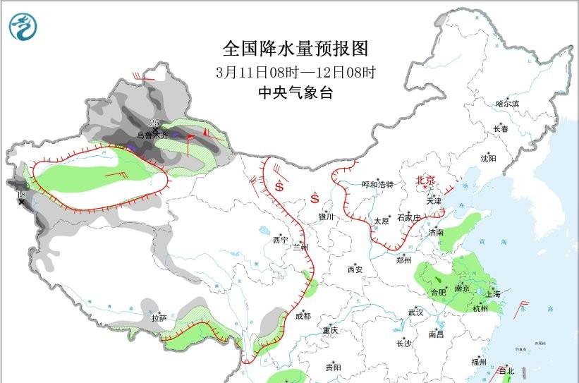 冷空气+沙尘暴上线！11—15日北方降温10℃以上，新疆内蒙古留意