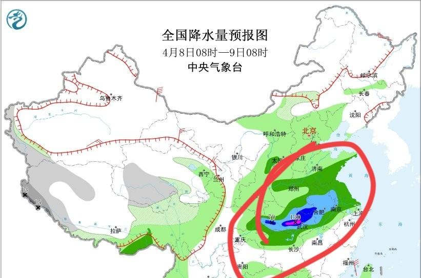 清明刚过天就变脸！未来三天暴雨中心已定，看看你在不在雨区
