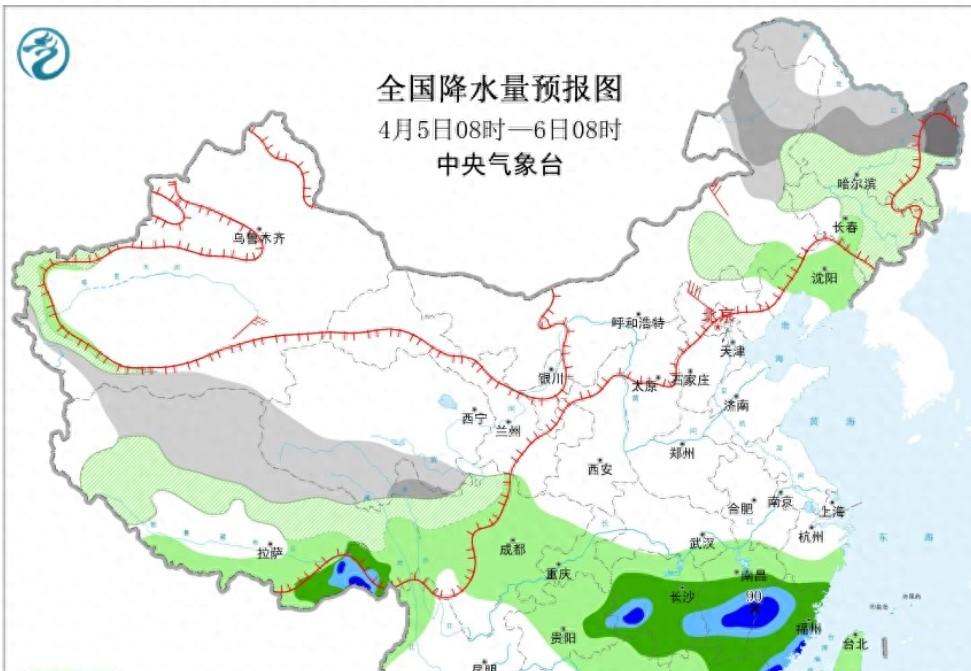 3天大范围强降雨登场，6日达巅峰，7省大雨4省暴雨，北方仍有暴雪